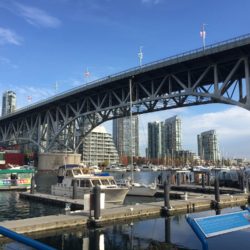 Granville Island Bridge from Below